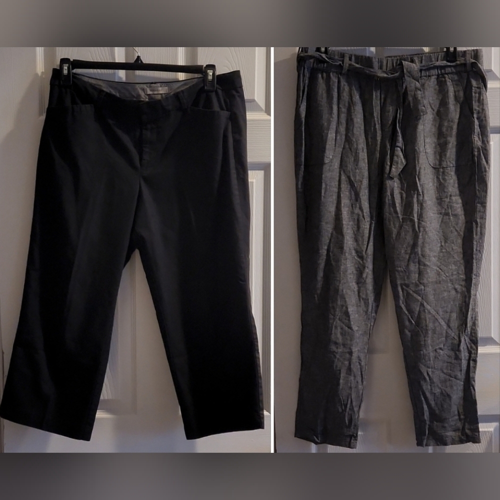 2 Bottoms: 1 Capri/ 1 Pant